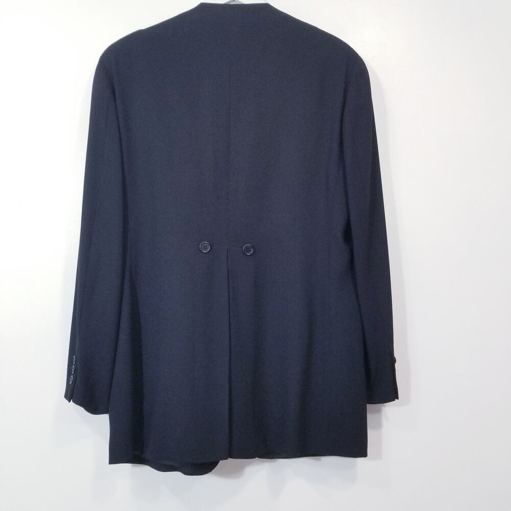 Vintage BYBLOS Wool Blend Black Blazer Jacket - Picture 3 of 13